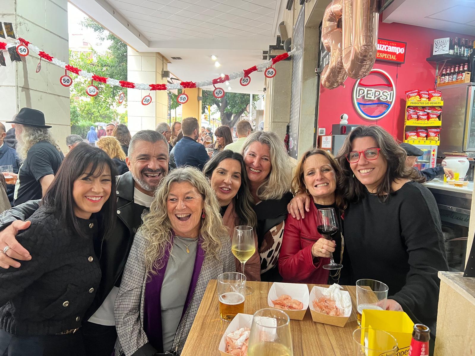 Fiesta de cumpleaños en El Gallo Negro